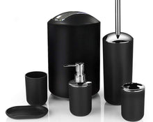 Charger l'image dans la galerie, Coffret de 6 pièces noires et gris métalliques