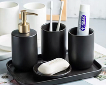 Charger l'image dans la galerie, Coffret de 5 pièces noires mat