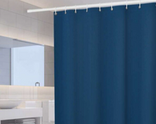Charger l'image dans la galerie, rideau de douche bleu marine