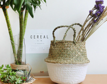Charger l'image dans la galerie, Panier en rotin coloré