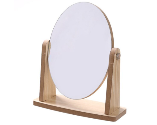 Miroir en bois